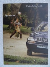 Lexus Corporate Sales Brochure 2001 - IS, GS, LS, SC.
