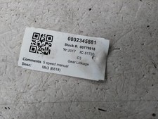 CITROEN C3 GEAR LINKAGE1.2L