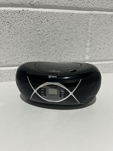 Onn black portable player - onn,