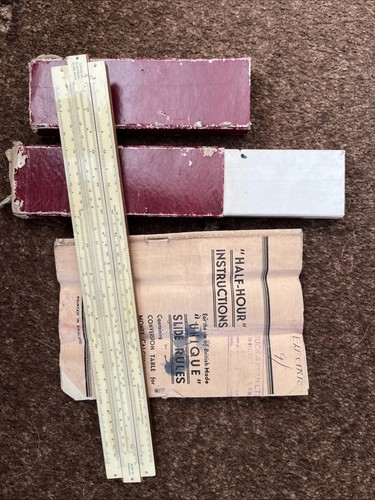 Unique electric slide rule - electric,