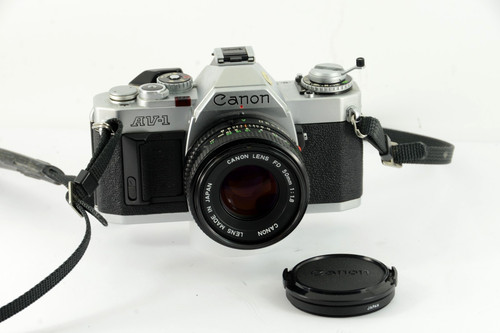 Canon 35mm slr film - canon, av-1