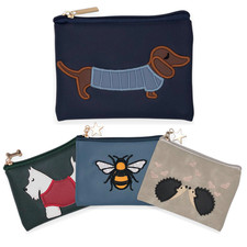 Ladies Zip Purse Small Wallet Pouch Key, Card, Coin Holder