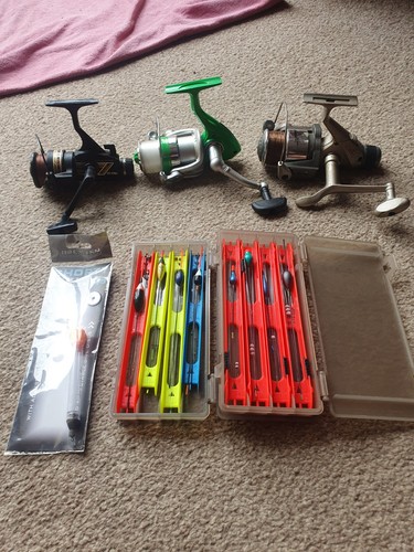 Fishing reels floats bundle - reels, &