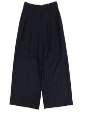 M&S Women's Trousers Navy Wide