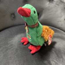 TY Beanie Babies Greetings The Duck 2004 Beanie Baby of the Month with tags 