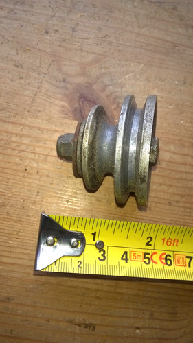 Double pulley - double,
