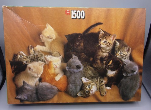 Vintage jumbo 1500 kittens - vintage,