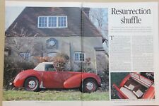 Original CSC 1993 magazine article: TRIUMPH ROADSTER 1800 driven