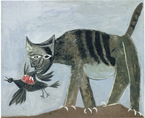 Pablo picasso cat catching - pablo,