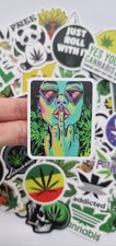 50pcs Cannabis Stickers 420