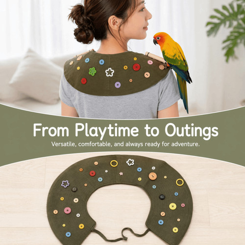 Anti scratch parrot shawl bird - parrot,