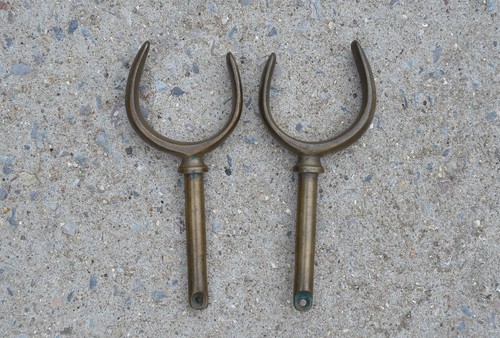 Pair brass bronze boat - brass/bronze,