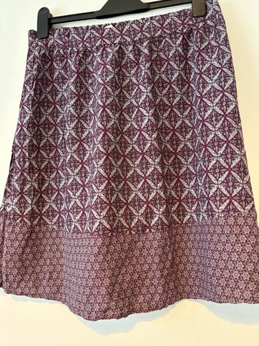 Burgundy geometric print - m&s,