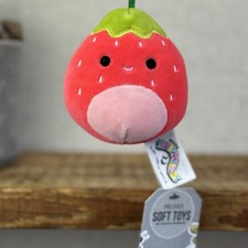 Squishmallow Strawberry Clip