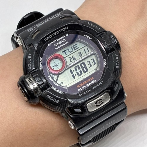 Casio shock riseman 9200j - riseman, gw-9200j