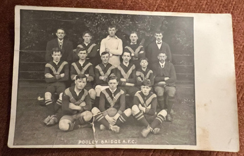 Antique postcard pooley bridge - postcard,