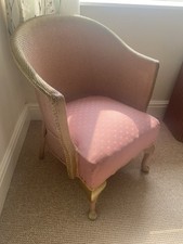Vintage Sirrom  Bedroom  Chair in woven fibre & sprung seat..