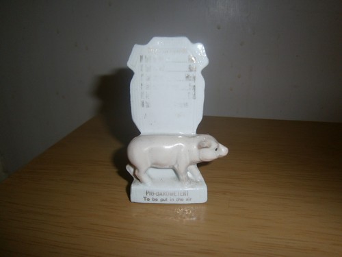 Antique foreign pig - 'foreign', 'pig
