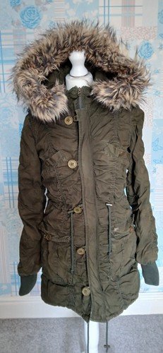Miss sixty khaki parka coat - khaki,
