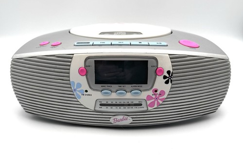 Barbie boombox radio player - boombox,