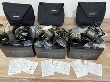 Shimano Aero Technium MGS 14000 XTD Fishing Reels Pack of 3 with Spare Spools