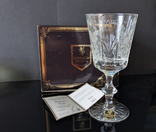 Edinburgh crystal large glass - large,