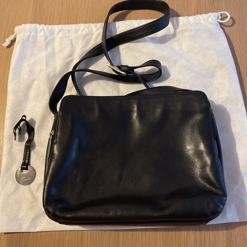 Tula black leather shoulder - tula,