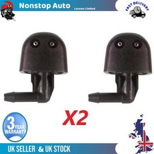 2X Car Front Windscreen Wiper Washer Nozzle Jet for RENAULT Kangoo 7700308815