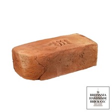 Single Bullnose Brick, Red