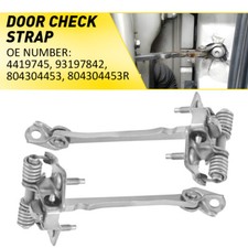 2x Door Check Strap Front For