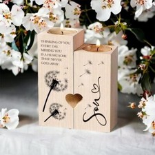 Son In Loving Memory Remembrance Double Tea Light Candle Holder TL-UV-30