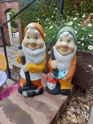 Vintage garden gnomes - garden, 12