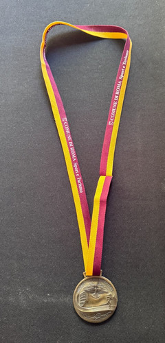 Rome marathon medal 2008 - marathon,