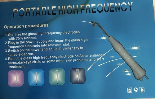 High frequency facial wand - frequency, –