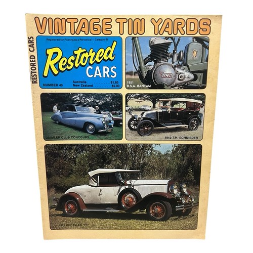 Restored cars may jun 1980 - restored,