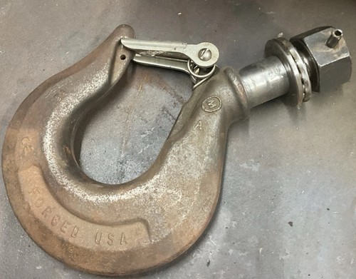 Ton swivel head lifting hook - 3,