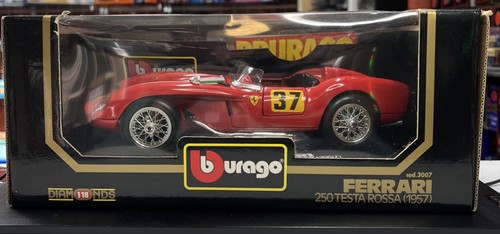 Burago ferrari 250 testa rossa - burago,