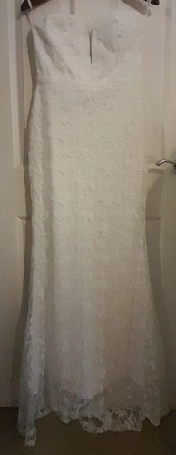 Lucy wang white lace maxi - white,