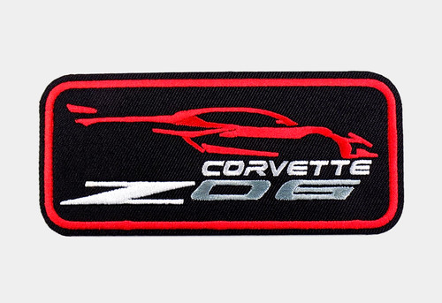Corvette z06 embroidered - z06, patch