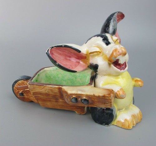 Pig figurine studio pottery - pig,