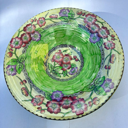 Maling green lustre floral - maling,