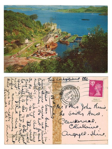 Postcard crinan canal - -,