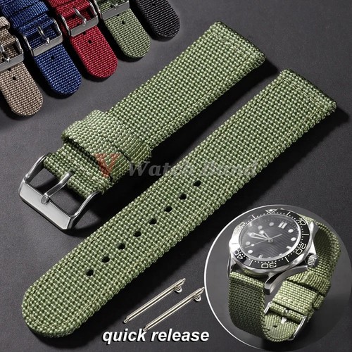 Nylon fabric wrist watch band - wrist,