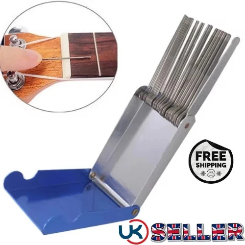 Guitar nut file set - guitar,