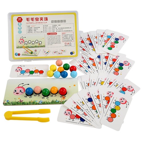 Montessori clip beads toys - beads,