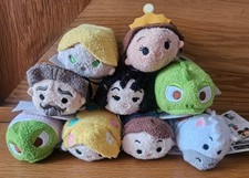 Disney Tangled Rapunzel Queen King ×9 tsum tsum soft plush toy bundle set