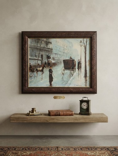 Vintage parisian street - vintage,