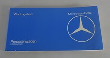 Service book mercedes benz - mercedes,