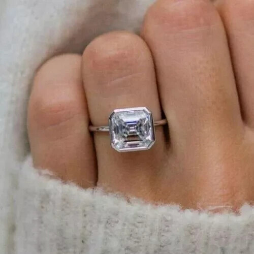 5ct asscher cut - asscher,