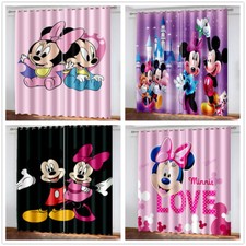 Kids 3D Mickey Mouse Curtains